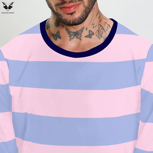 Chemises élégantes pour hommes à manches longues, couleur noire unie, respirantes, confortables, avec des designs tendance, t-shirt pour hommes - Product Image 5