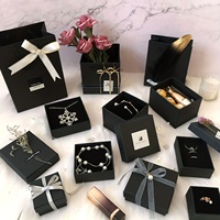 Luxury Business Gift Box Custom Book Shape Two-Piece Cover Flip Top Jewelry Premium Box Matt Lamination Embossing UV Coating