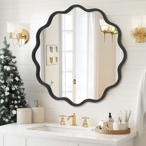 Espejo de pared para sala de estar, espejo decorativo para dormitorio, espejo de pared para pasillo, espejo de pared estilo boutique, espejo decorativo para vestíbulo de hotel - Product Image 1