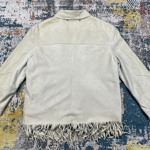 Premium Wholesale Custom Design Genuine Leather Fringes <b>Jacket</b> Latest Fashion Wear Clothing Fringed Leather <b>Jackets</b> - Product Image 3