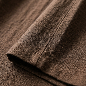2026 New Simple Solid Color Mid Waist Breathable <b>Trouser</b> Fleece Loose Wide-Leg <b>Drawstring</b> Closure Linen Front Casual <b>Trousers</b> - Product Image 6