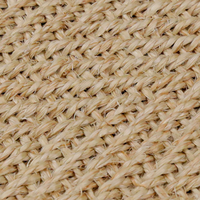 Tapis antidérapant imperméable et tressé en mélange de sisal doux pour le salon des animaux domestiques et des enfants