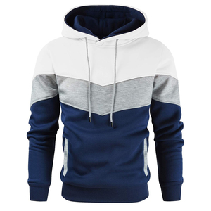 Venta al por mayor 100% sudaderas con capucha de algodón para los hombres de peso pesado de gran tamaño pulóver logotipo personalizado de impresión bordado sudaderas con capucha de lana de invierno - Product Image 2