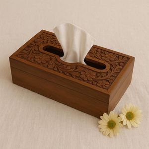 Porte-serviettes en bois pour buffet, accessoire décoratif de table, pour restaurant, hôtel, traiteur, cuisine, maison, rangement de papier absorbant - Product Image 6