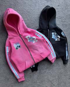 Wholesale Custom Acid Wash Hoodies Streetwear Oversized Hoodie with Puff Printing Embroidery OEM Supplier - Product Image 1