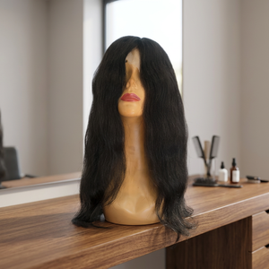 Extensiones de Cabello Virgen Remy Chino Super Wave de Una Sola Tira para Peluca Completa de Encaje de Cabello Humano - Product Image 2