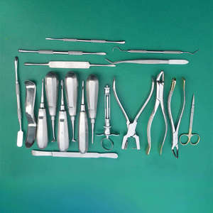 Juego de Instrumentos Básicos de Cirugía Dental Oral, Herramienta Quirúrgica Manual de Acero Inoxidable, Uso Clínico de Ortodoncia, CE, Duradero, Médico - Product Image 2