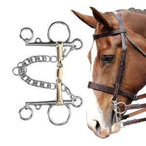 Bridons et éperons pour chevaux – Équipement d'équitation de qualité supérieure, fabriqué en usine, vente en gros, bridons d'équitation anglaise en acier inoxydable, service OEM - Product Image 2