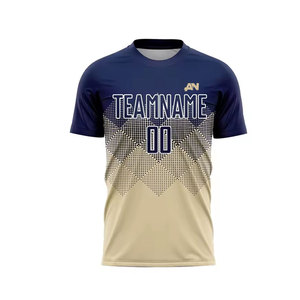 เสื้อฟุตบอลคุณภาพพรีเมียมสำหรับผู้ชาย เนื้อผ้าเบาสบาย ระบายอากาศได้ดี สวมใส่สบาย เหมาะสำหรับการฝึกซ้อมและการแข่งขันระดับมืออาชีพ - Product Image 1