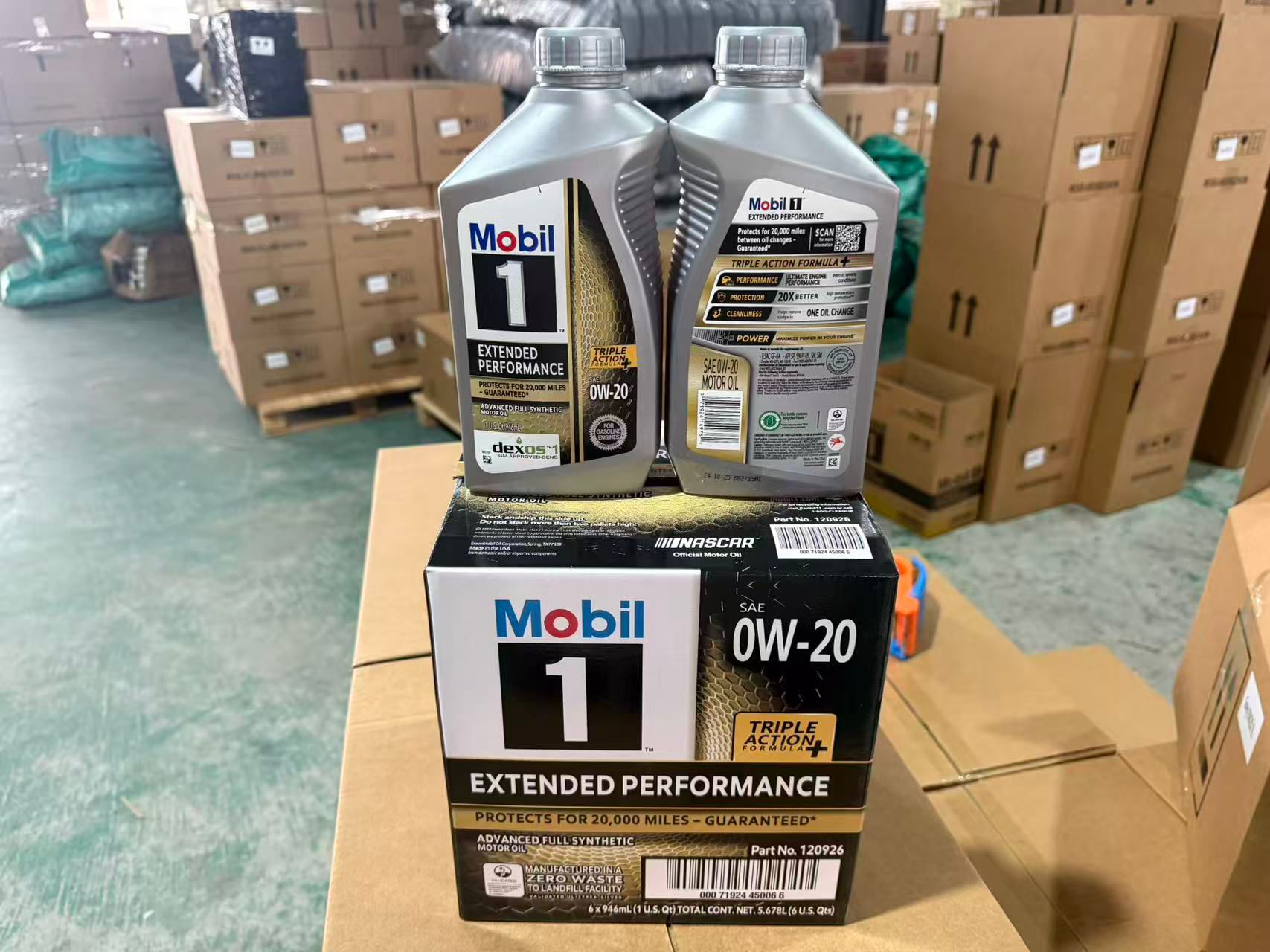 Mobil 1 5W-20 Full Synthetic Motor Oil Engine Lubricant for Passenger Cars Oil Parts Image 5