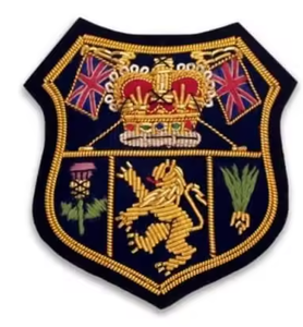 Insignias Bordadas a Mano de Lujo Hechas a Medida, Servicio OEM, Resistentes al Agua, Efecto 3D en Relieve, para Uniformes y Blazers de Moda - Product Image 5