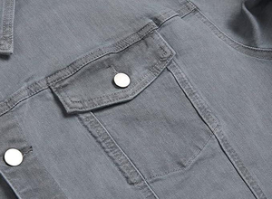 Men's vintage <b>denim</b> jacket Washed <b>denim</b> outerwear Cotton <b>denim</b> <b>coat</b> blue Oversized casual jacket New Best Quality - Product Image 6