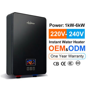 Chauffe-eau sans réservoir de haute qualité chauffage rapide contrôle tactile Options de couleur-pour hôtels maison appartements étanche IPX4 anglais - Product Image 5