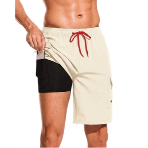 Quick Dry Elastic Waist High Quality Outdoor Running Sports Training Casual Breathable <b>Men's</b> Shorts Running Short - Product Image 2