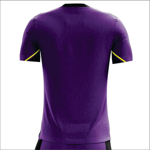 ชุดเสื้อฟุตบอลแบบใหม่ พิมพ์ลายดิจิตอลตามสั่ง ระบายอากาศได้ดี ผ้าตาข่าย ยูนิเซ็กซ์ แห้งเร็ว 100% โพลีเอสเตอร์ แขนสั้น บริการ OEM - Product Image 4