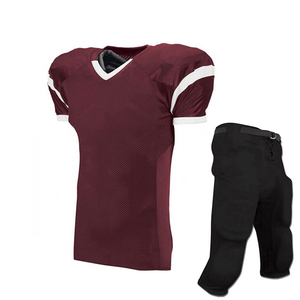 Uniformes de football américain personnalisés très demandés, 100% polyester respirant, antibactérien, nouvelle arrivée, prix bas avec service OEM - Product Image 3