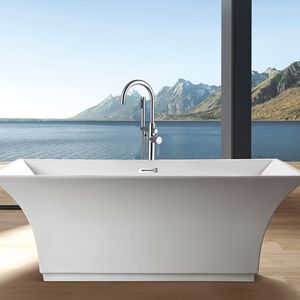 Rubinetto per Vasca da Bagno Freestanding con Doccetta - Rubinetti Premium per Bagno e Doccia - Product Image 5