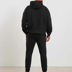 Survêtement pour hommes, prix de gros, survêtements pas chers, vêtements de sport pour hommes, survêtement personnalisé bicolore, coupe ajustée, 100% coton, pour hommes - Product Image 2
