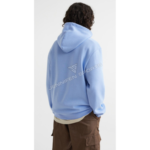 Sudadera con Capucha para Hombre, Invierno, Casual, 100% Algodón, Gruesa, con Bolsillos, Hombros Caídos, Corte Holgado, Diseño Personalizado de Alta Calidad, Envío Rápido - Product Image 6