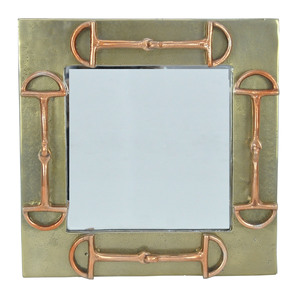 Copper Finish Rectangular <b>Framed</b> <b>Mirror</b> Handmade Crafts Wall <b>Mirror</b> For Home Decoration Wholesale Price - Product Image 2