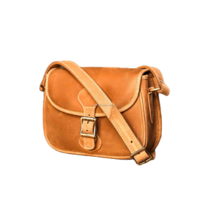 กระเป๋าหนังผู้หญิงสะพายไหล่สไตล์วินเทจผลิตจากหนังแท้ - Product Image 1