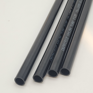 Nylon <b>Plastic</b> <b>Tube</b> 1.5x0.625 In Round Flexible Black Pipe For Industrial Use - Product Image 3