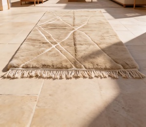 Beni Ourain-alfombra Kilim tejida hecha a mano, auténtica alfombra Tribal marroquí, para compras a granel - Product Image 3