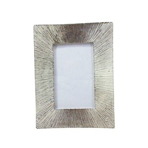 Ornate Golden Polyresin <b>Picture</b> <b>Frame</b> <b>Vintage</b> Textured Anthurium Leaf Desktop Photo <b>Frame</b> Luxury Hotel Living Room Decorative - Product Image 2