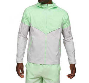 Ensemble court d'été décontracté pour homme, coupe-vent léger en nylon à fermeture éclair, idéal pour le fitness et les activités de plein air, à prix abordable - Product Image 6