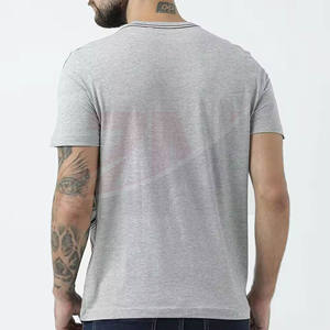 T-shirts personnalisés avec logo imprimé, dernières tendances, unisexes, polyester et coton, grandes tailles, pour hommes, impression pour la saison estivale. - Product Image 4