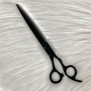 Professionnel 7 pouces japonais en acier inoxydable chien toilettage ciseaux ensemble forme droite multifonctionnel facile à utiliser en vrac emballé - Product Image 2