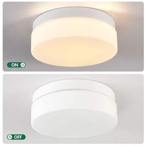 Plafonnier LED Moderne 24W 12 Pouces à Encastrer 1 Pièce pour Cuisine Placard Salle de Bain Buanderie Chambre Couloir - Couleur Blanche - Product Image 6
