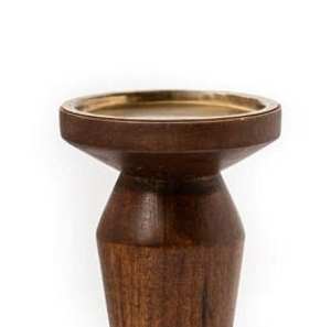 Brûleur d'encens rond en laiton et nacre, porte-parfum d'intérieur, décoration de table, qualité export - Product Image 2