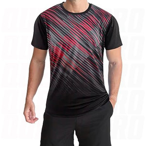 เสื้อยืดกีฬาผู้ชาย เสื้อยืดออกกำลังกาย แห้งเร็ว ระบายอากาศได้ดี ซับเหงื่อ น้ำหนักเบา เหมาะสำหรับวิ่งและออกกำลังกาย - Product Image 4