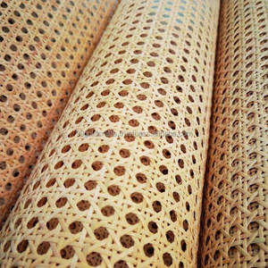 Sangle en rotin Vietnam rouleau de maille de canne fait à la main matériau naturel pour dossier de chaise et décor d'armoire - Product Image 4