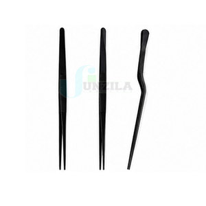 Pinzas de Chef Duraderas de Acero Inoxidable Premium con Punta Fina y Agarre Cómodo, Herramienta Culinaria para Emplatar y Decorar Alimentos - Product Image 4