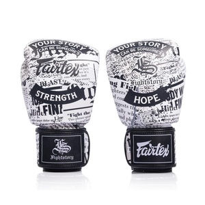 นวมชกมวย Fairtex x Fight Story คุณภาพสูงสุด นวมชกมวย Fairtex หนังแท้ นวมมวยไทยสำหรับฝึกซ้อม อุปกรณ์ชกมวยแบบสั่งทำ - Product Image 6