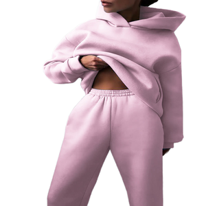Nouveau Hoodie Oversize Femme 2026 – Tissu Polaire Premium Hiver – Confort Ample Style Urbain Décontracté – Broderie 3D Écologique - Product Image 1