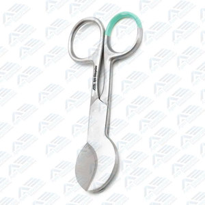 Forbici per Cordone Ombelicale con Punte Arrotondate in Acciaio Inossidabile Strumento Chirurgico Manuale per Ostetricia e Ginecologia - Product Image 3
