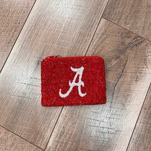 Bolso Personalizado Hecho a Mano con Cuentas de Vidrio Yesss, con Temática Deportiva, Base de Algodón Rectangular, para Fiestas y Moda - Product Image 5