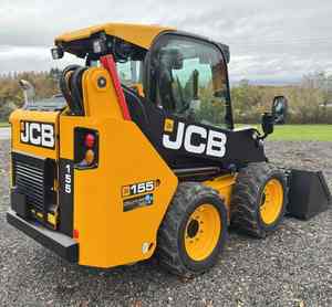 Venta al por mayor de cargadora compacta de ruedas JCB 155 de 55HP con motor diésel, máquina de construcción compacta con cucharón de 0.40m³ a precio económico - Product Image 1