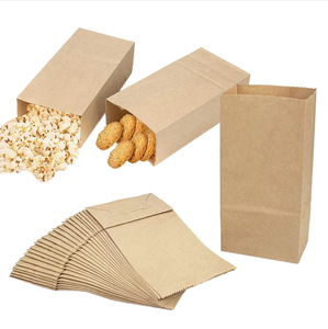 ถุงกระดาษใส่อาหารสีพาสเทลสวยงาม สำหรับร้านเบเกอรี่น่ารัก บรรจุภัณฑ์ตกแต่งร้านขนม ถุงของขวัญขนาดเล็กสำหรับใส่คุกกี้ ลูกอม และอาหาร - Product Image 2