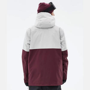 Chaqueta de Esquí Impermeable para Hombre, Cortavientos, con Capucha, para Snowboard, Ropa Térmica para Deportes de Invierno al Aire Libre, Abrigo de Montaña - Product Image 3