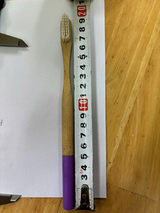 Brosse à dents en bambou naturel écologique, vente en gros, logo personnalisé, brosses à dents en bois de bambou - Product Image 5