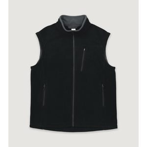 Gilet Teddy Sherpa pour Homme Coupe-Vent à Col Montant et Fermeture Éclair, en Polaire, Vêtement d'Extérieur, Logo Personnalisé, Grande Taille, Sans Manches, pour l'Extérieur - Product Image 1