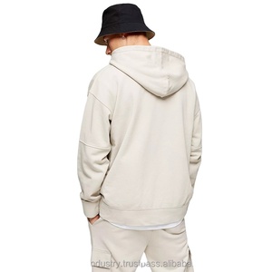 Custom Men's Casual Cargo Hoodie Jogger Set Streetwear 2 piezas Chándal Liso Ropa Casual Moda Streetwear - Product Image 3
