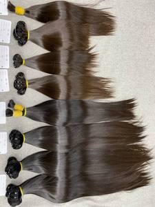 Machine Double Weft Weaving | Factory | High Quality Virgin Hair | Baby | Full Ends | 8 Inches | No <b>Tangle</b> No Shedding - Product Image 4