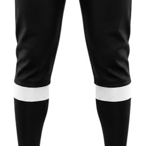 Pantalon de baseball noir avec logo aigle vert et numéro 10, coupe ajustée pour homme, vêtement uniforme anti-humidité - Product Image 5