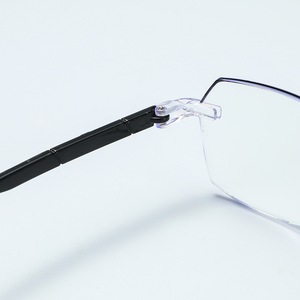 แว่นตาคอมพิวเตอร์ไร้กรอบ RTS Square Rimless สำหรับทุกเพศ พร้อมเลนส์กรองแสงสีฟ้าจากคอมพิวเตอร์ น้ำหนักเบา มีเลนส์หลายสี - Product Image 6