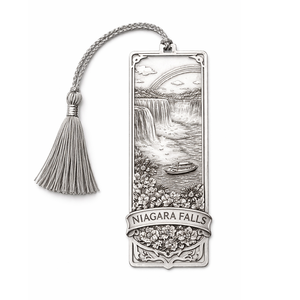 Marcapáginas de Recuerdo de Parque Nacional, Regalos de Viaje, Diseño Fundido a Presión, Personalizado, Chapado en Oro, Tradicional, Impreso en Serigrafía, con Borla - Product Image 3